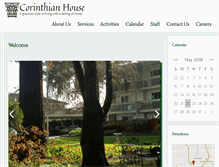 Tablet Screenshot of corinthianhouse.com